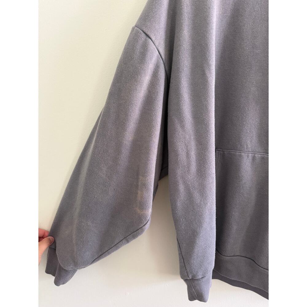 ALO Yoga Oversized Hooded Sweatshirt - Gray - Picture 4 of 13